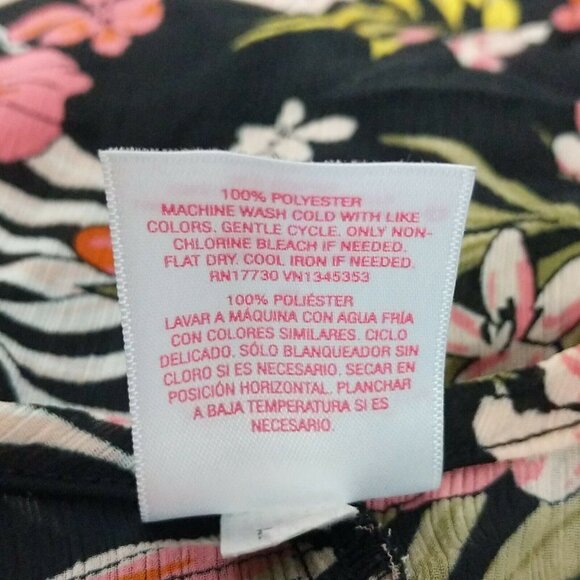 NWT Xhilaration Side Tie Floral Cover Up Dress Small - Picture 5 of 5